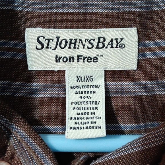 St.Johns Bay Iron Free long sleeve button up - Picture 2 of 3